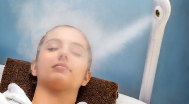 Will Facial Steaming Help Against Acne woman face