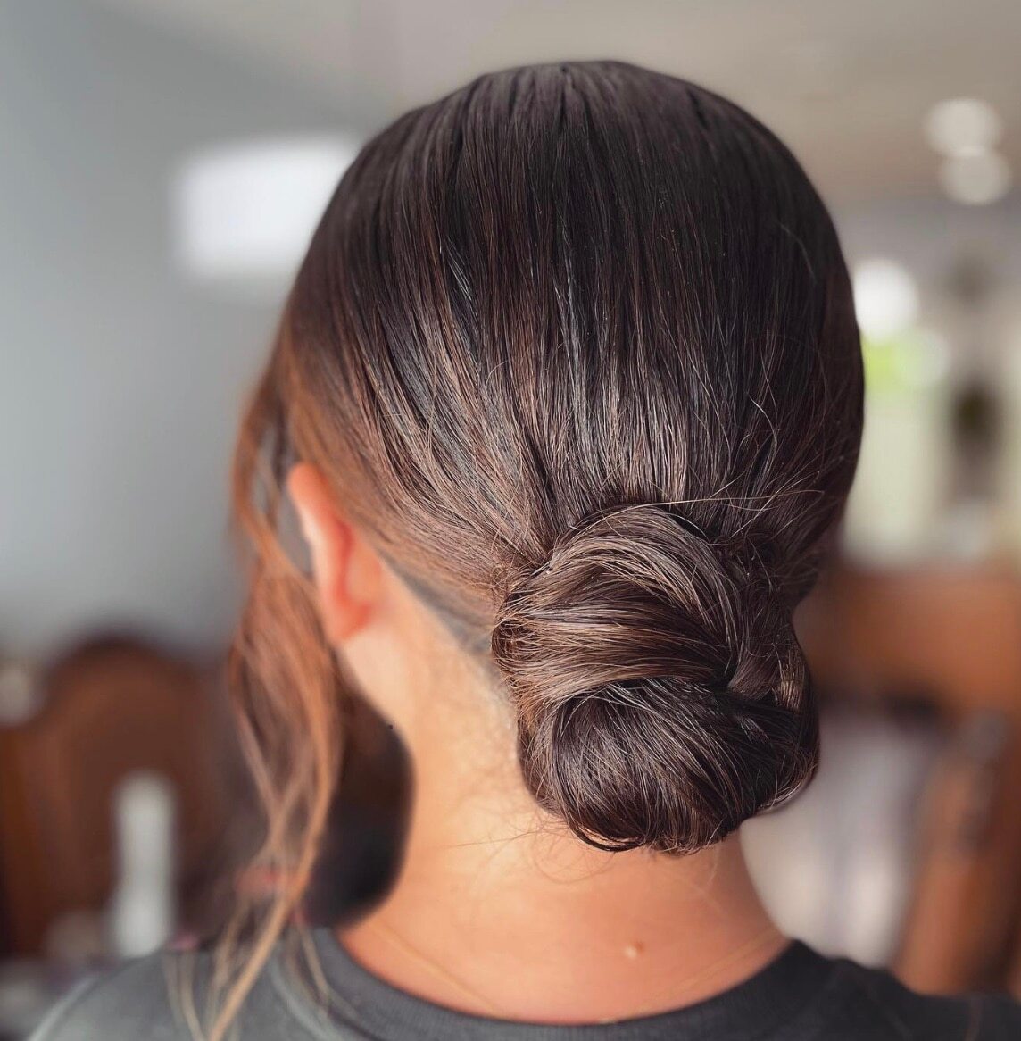 How to Stay Cool During the Summer with Long Hair brown TRESemmé Keratin Smooth Serum braids