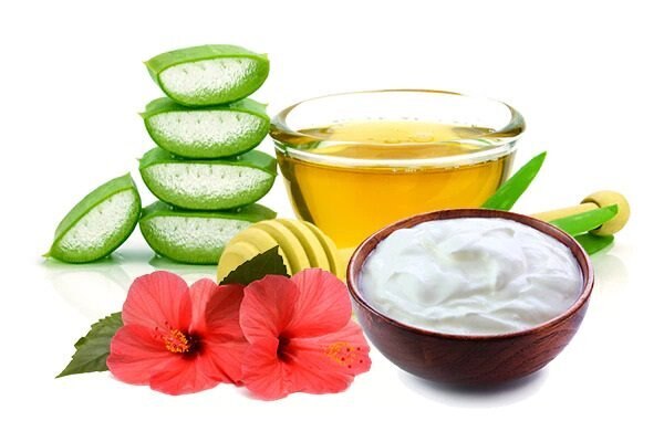 hibiscus leaves for hair