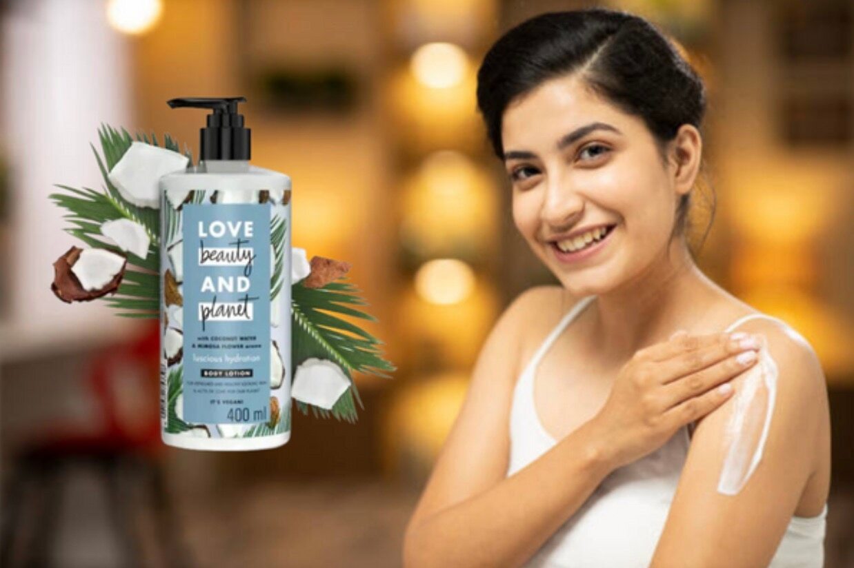how to do hair spa at home woman love beauty and planet body lotion