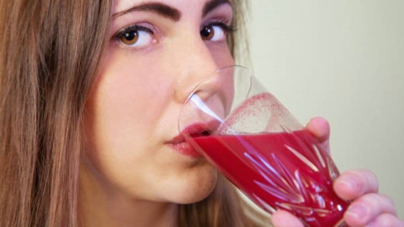 beetroot benefits woman long brown hair