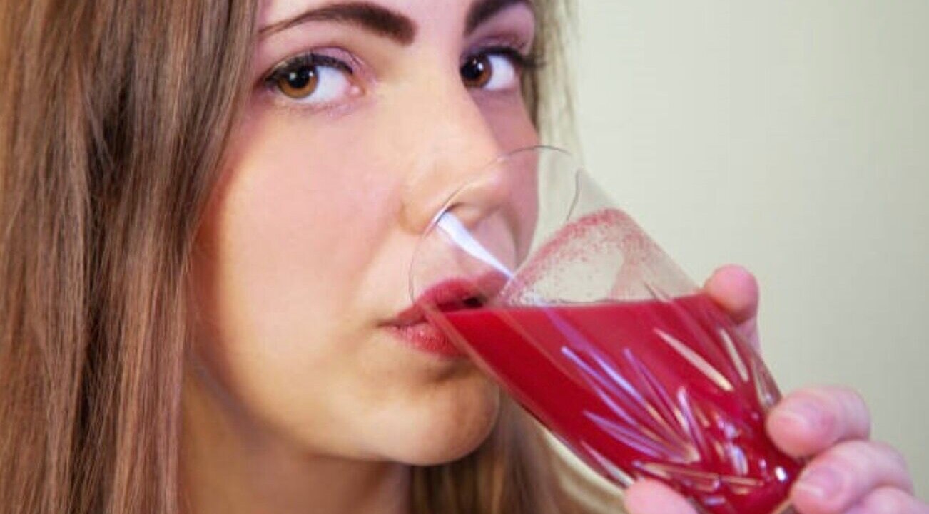 beetroot benefits woman long brown hair