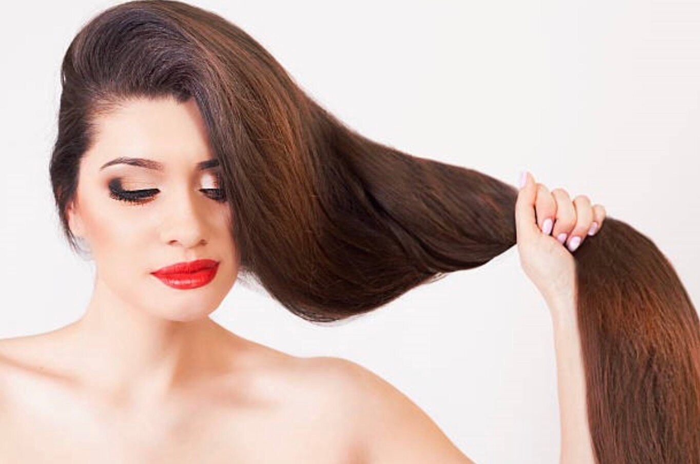 beetroot benefits woman long brown hair