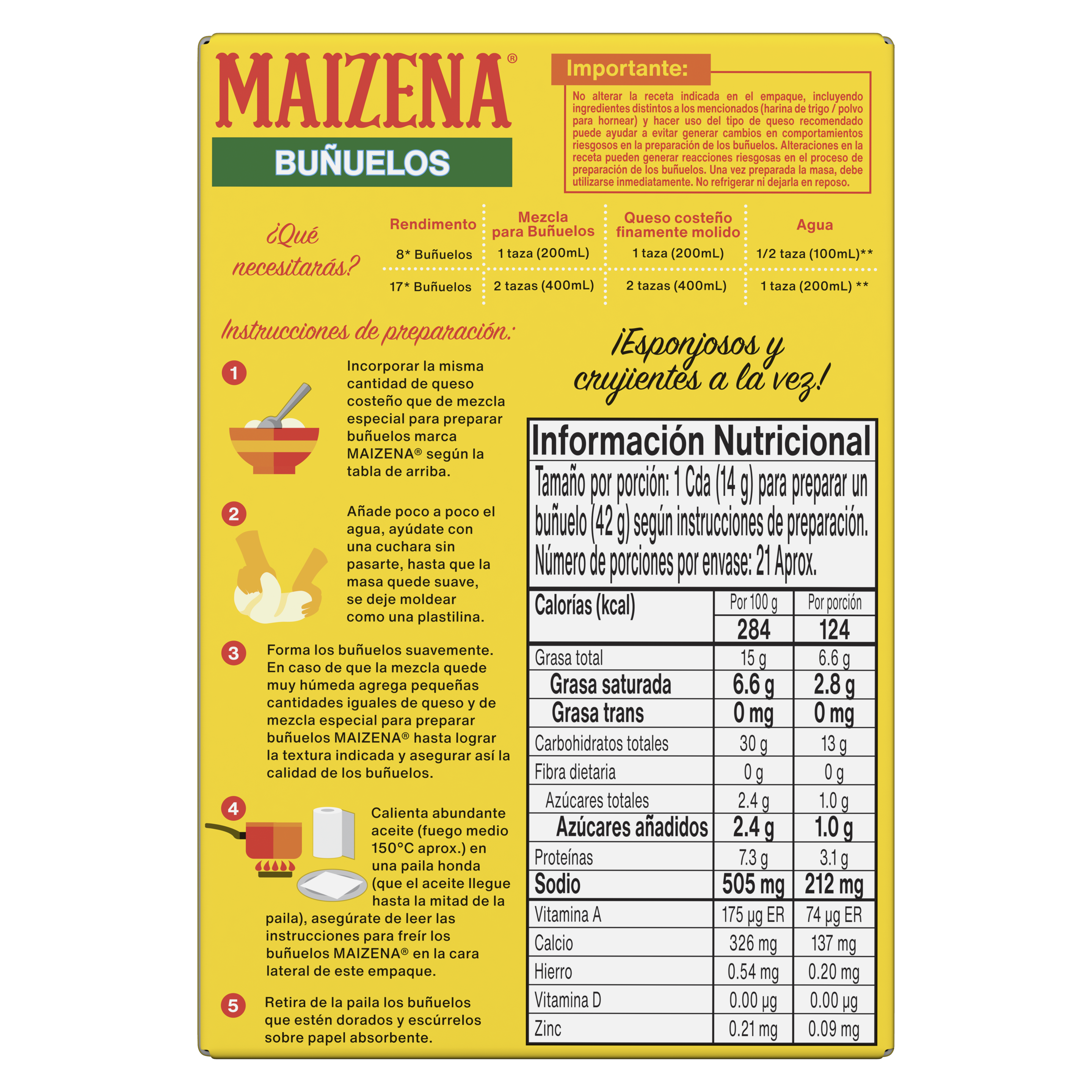 Maizena Buñuelos 300g