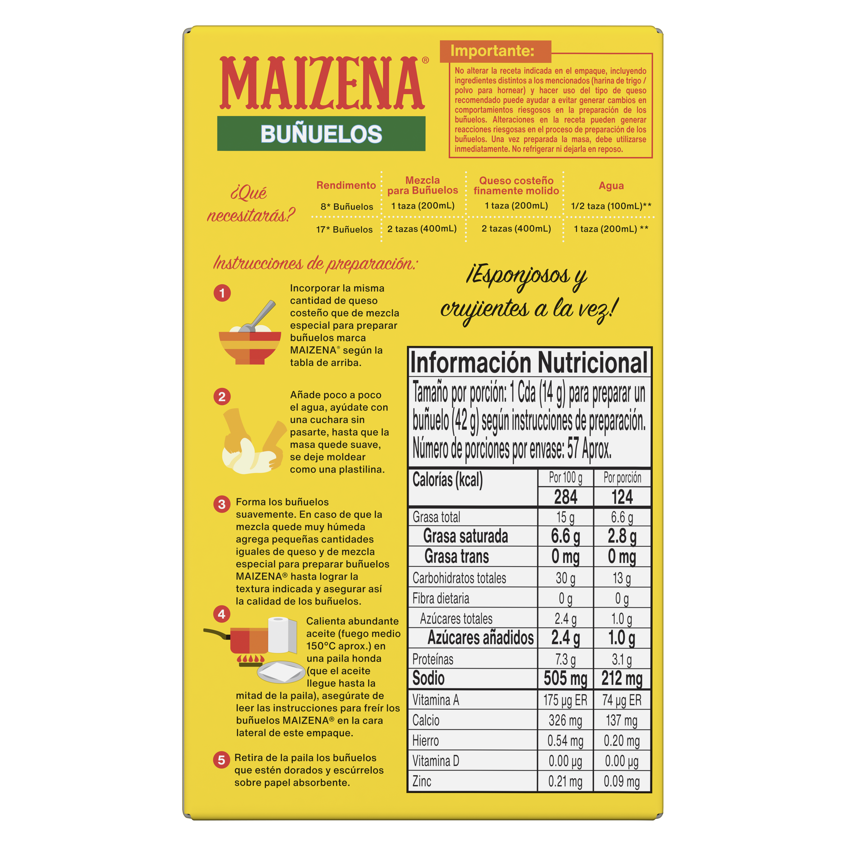 Maizena Buñuelos 800g