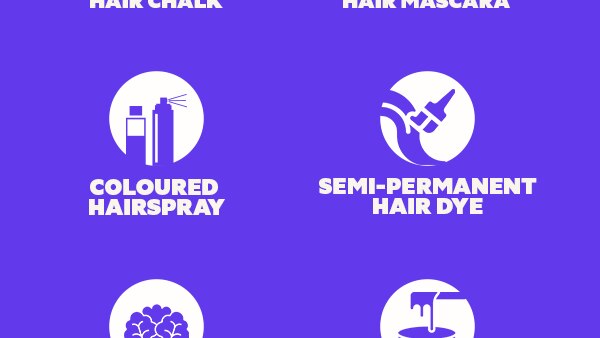 FAQs about temporary hair colour