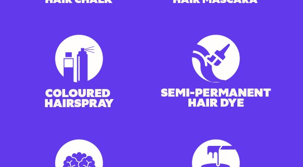 FAQs about temporary hair colour