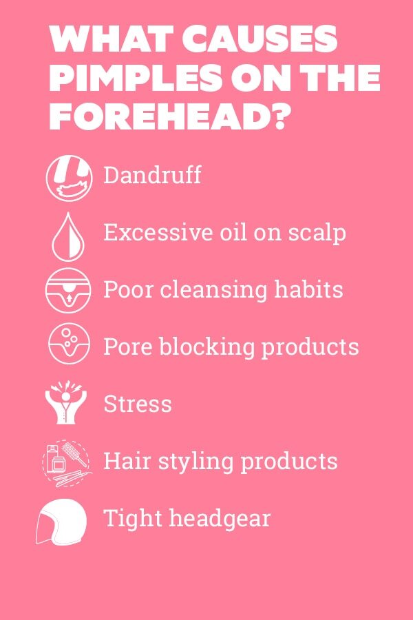 FAQs about pimples on forehead