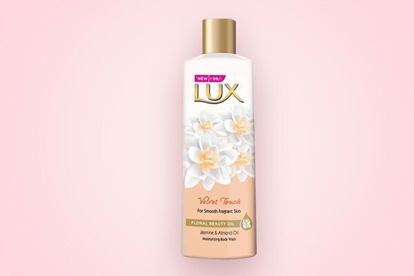05. Lux Velvet Touch Body Wash With Jasmine and Almond Oil