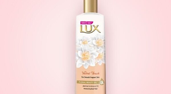05. Lux Velvet Touch Body Wash With Jasmine and Almond Oil