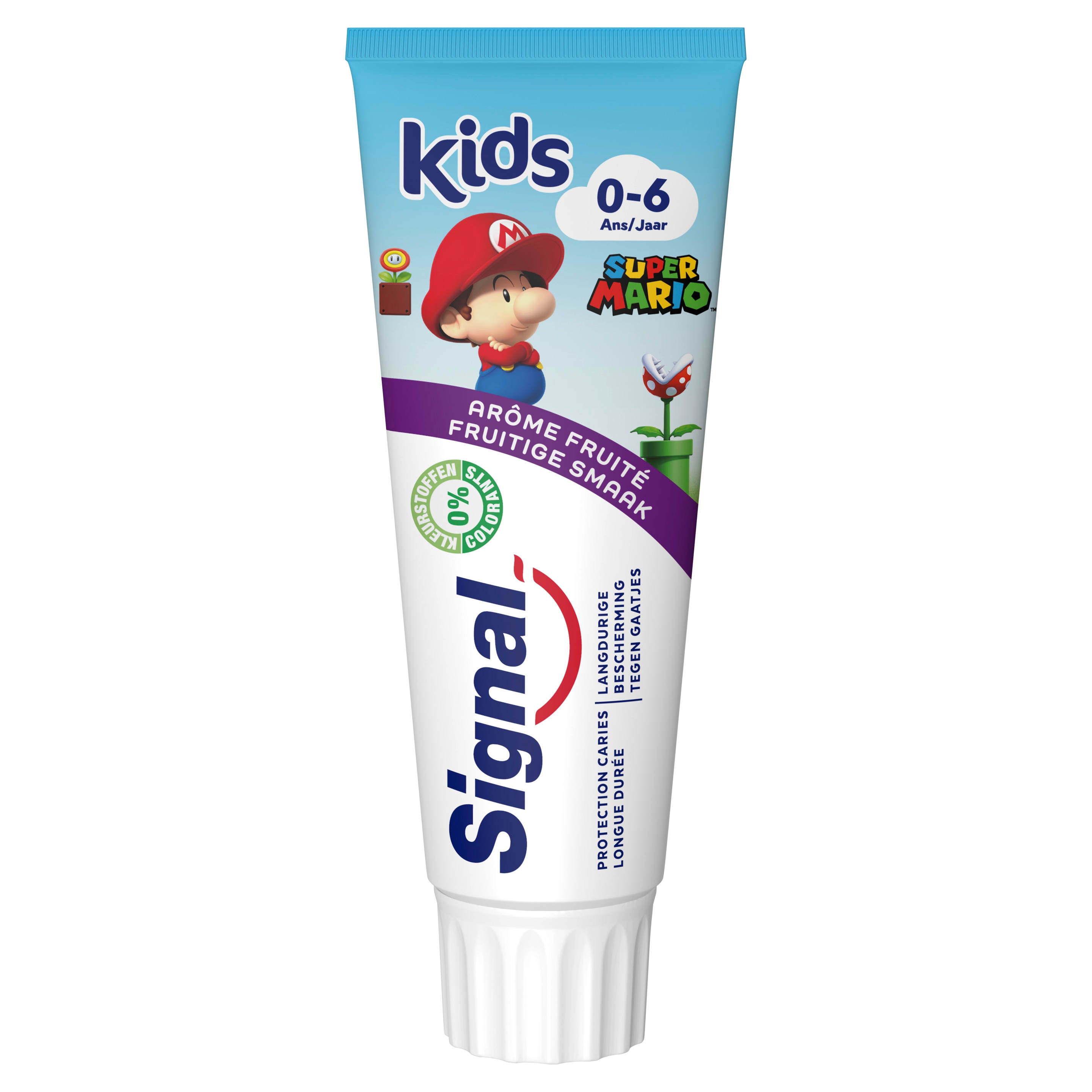 Super Mario junior Toothpaste 0-6