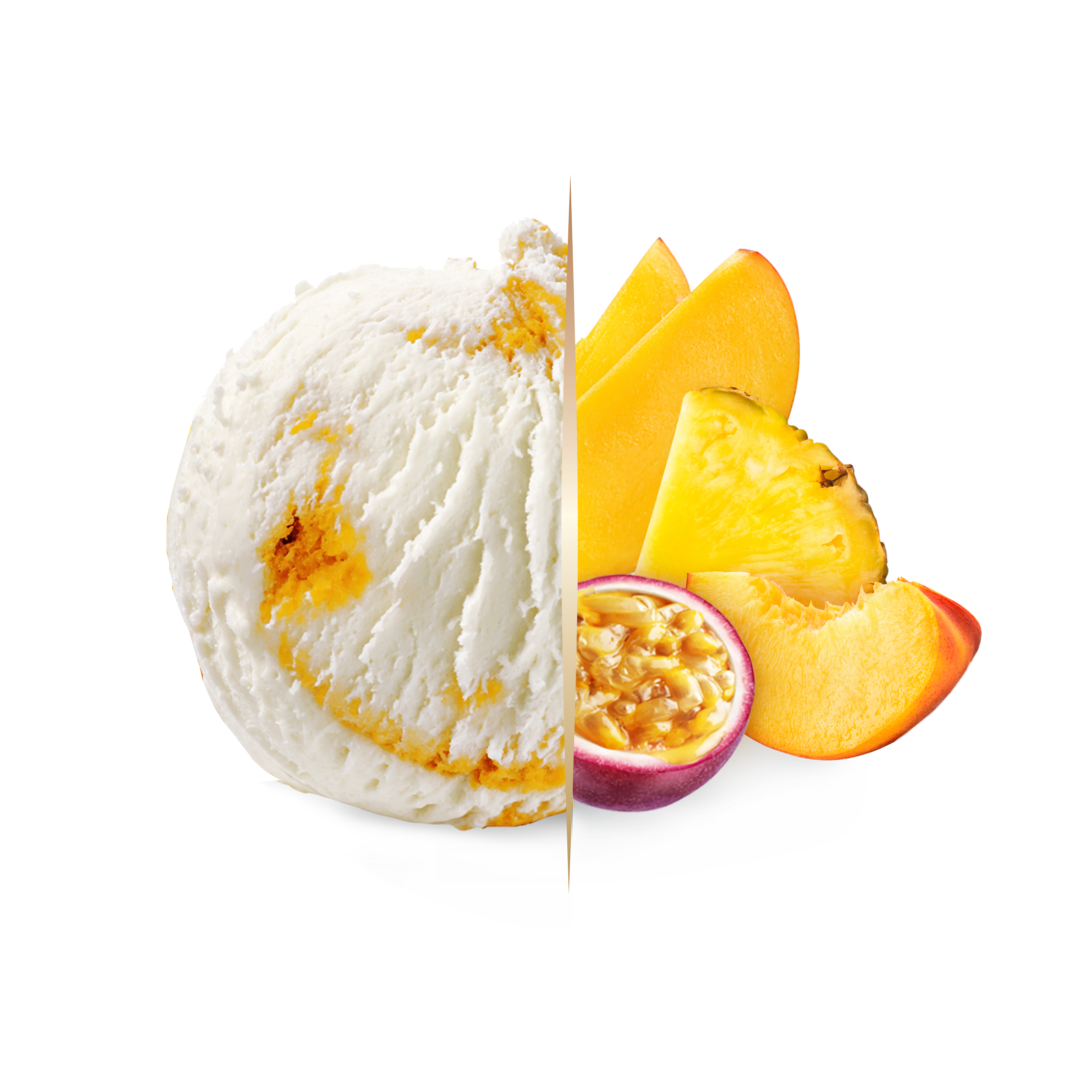 Vanilla with Solero Exotic Sauce