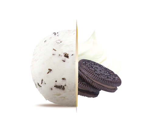 Cookies & Cream flavour