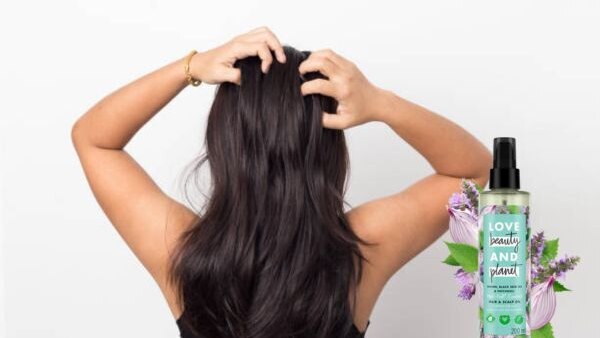 Tips to Reduce Hair Fall in Teens woman Love Beauty and Planet onion oil