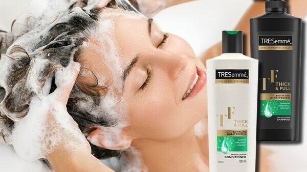 Apply hair serum