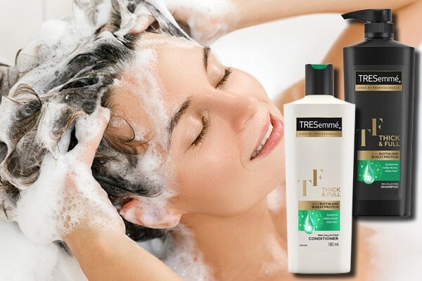 Apply hair serum