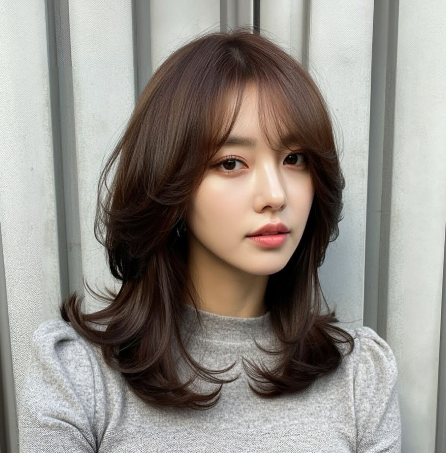 Tóc ép cụp mái bay