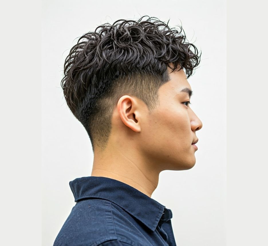 Tóc con sâu Undercut phù hợp với mọi lứa tuổi.