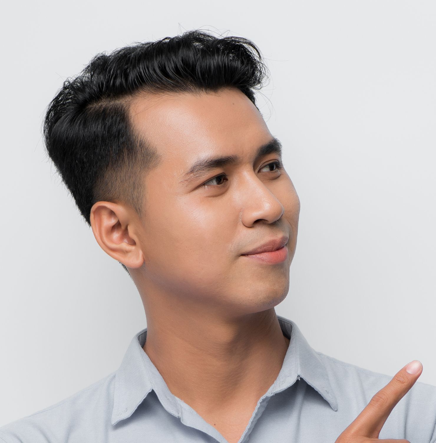 Kiểu tóc 7/3 Undercut