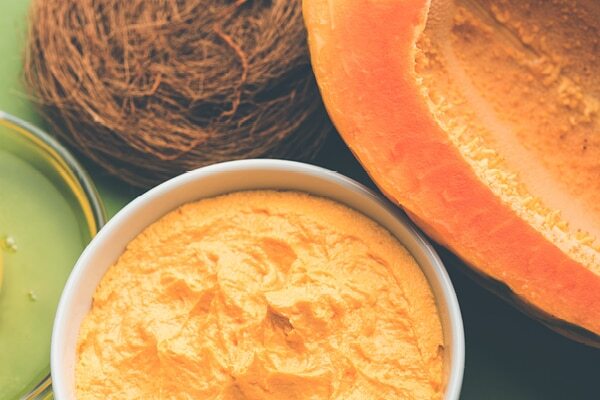 Step 5: Papaya and honey mask