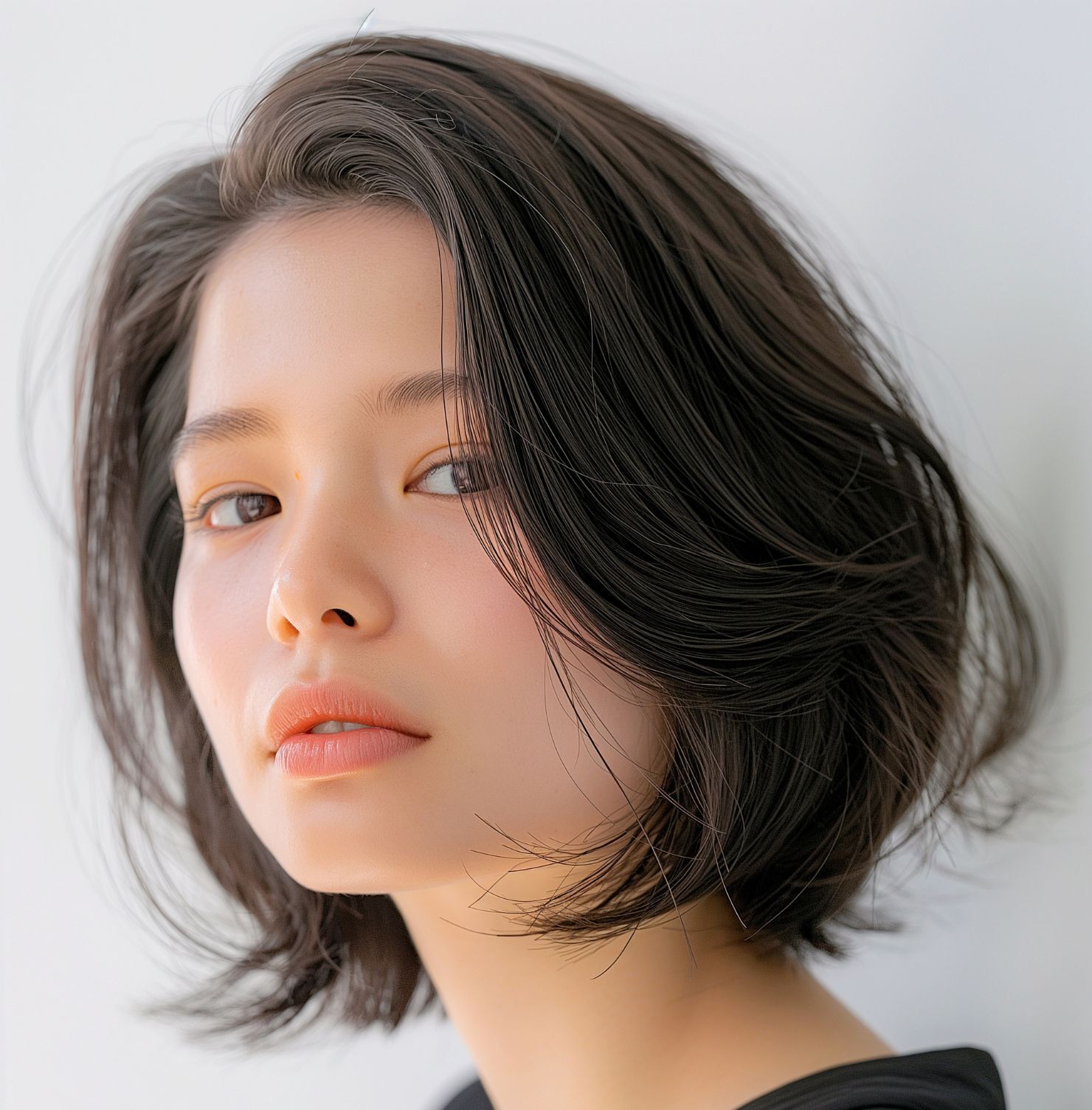 cách cắt mái bay tóc máy bay ngắn