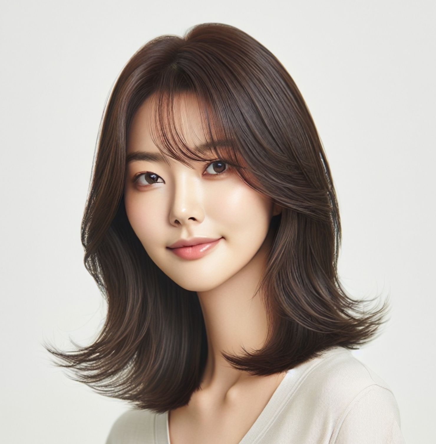 cách cắt mái bay tóc mái bay thưa