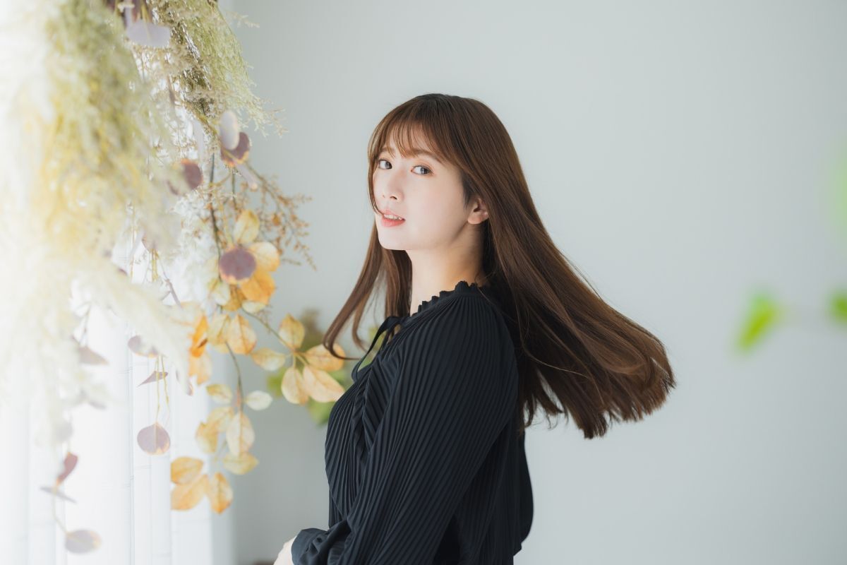 kiểu tóc đi chơi tết tóc thẳng tự nhiên