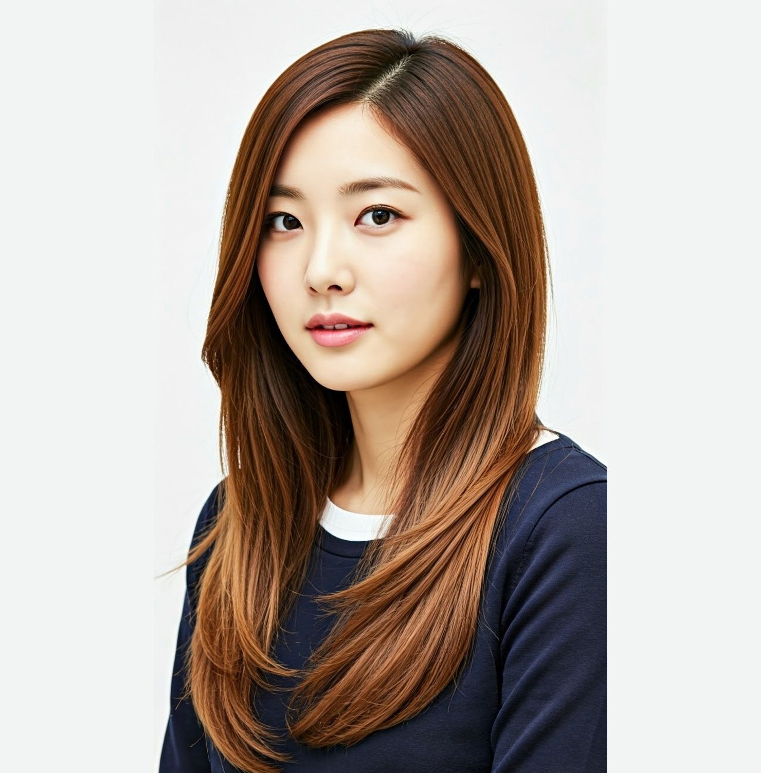  Tóc layer dài không mái