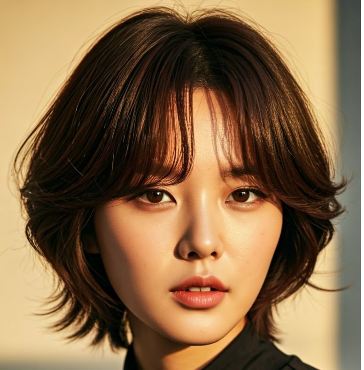 Kiểu tóc bob tỉa layer