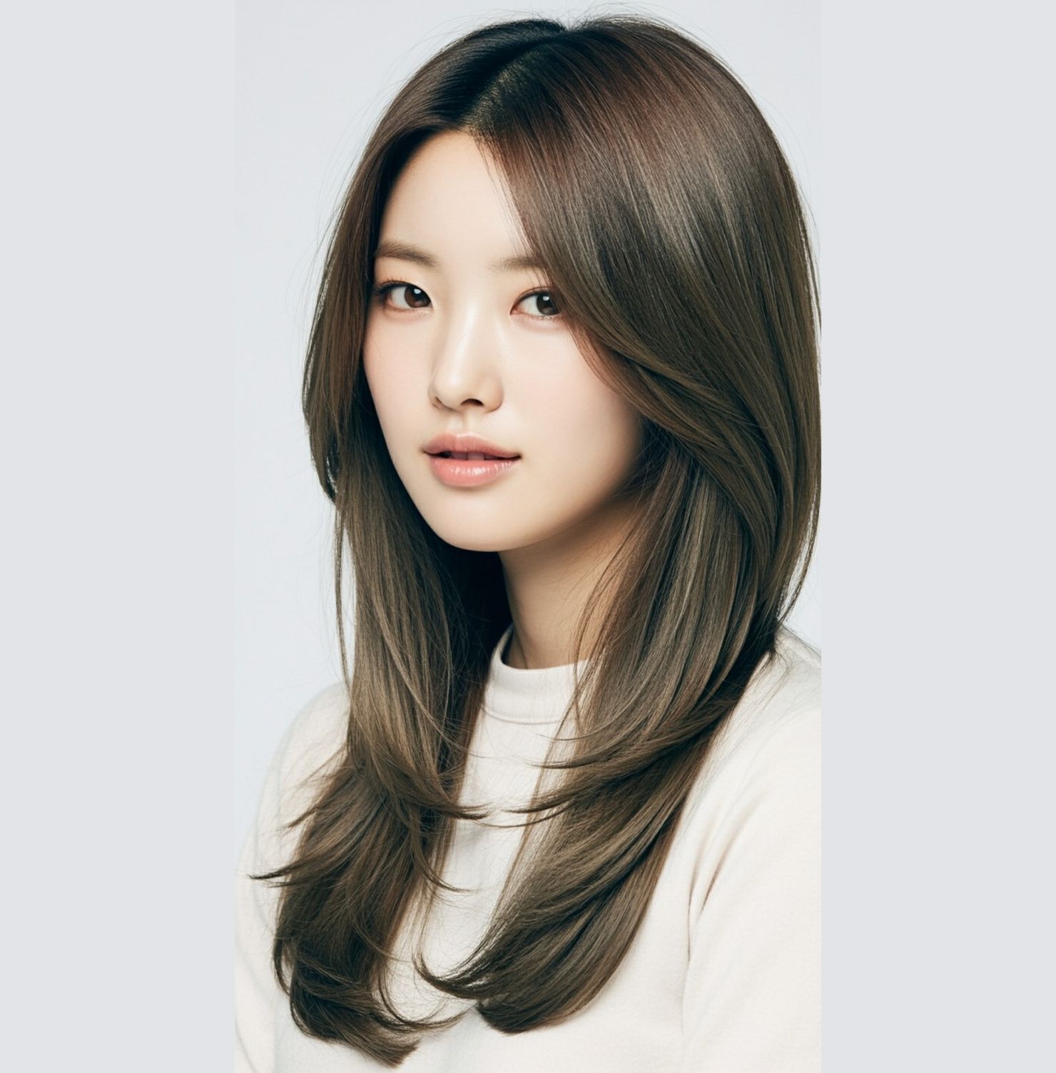 Tóc ép cụp tỉa Layer