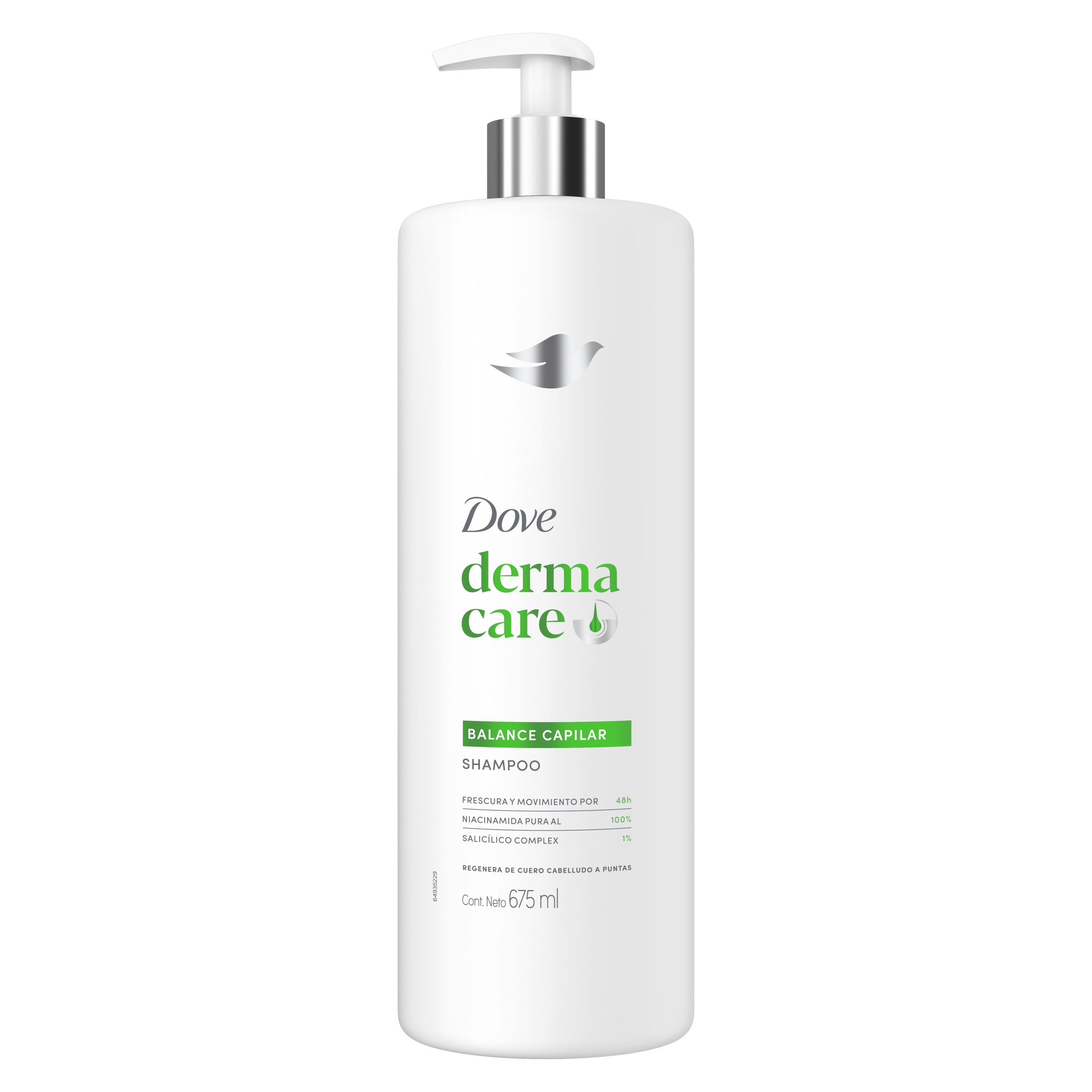 Shampoo Dove Derma Care Balance Capilar 675 ml