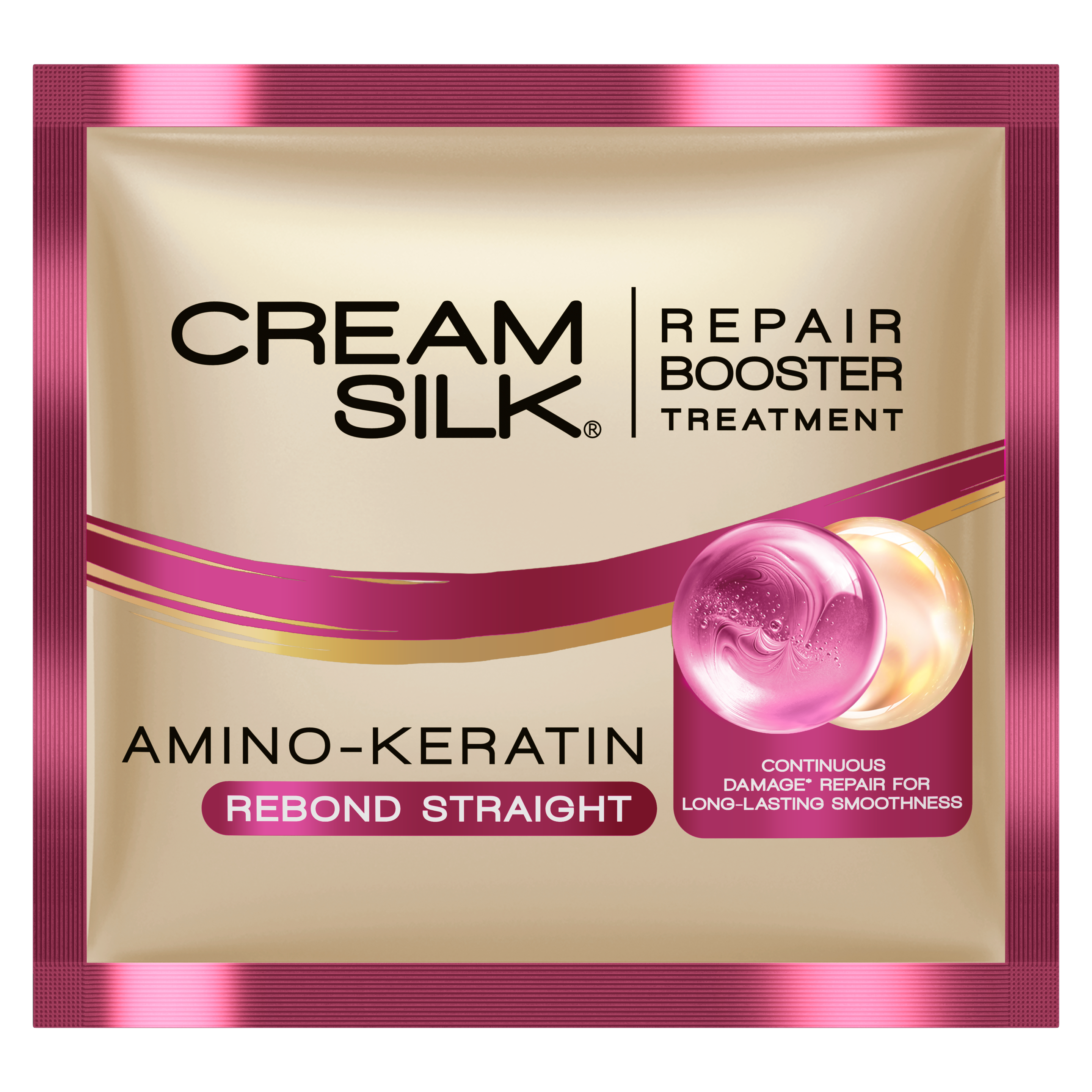 Cream Silk Repair Booster Treatment Amino-Keratin Rebond Straight