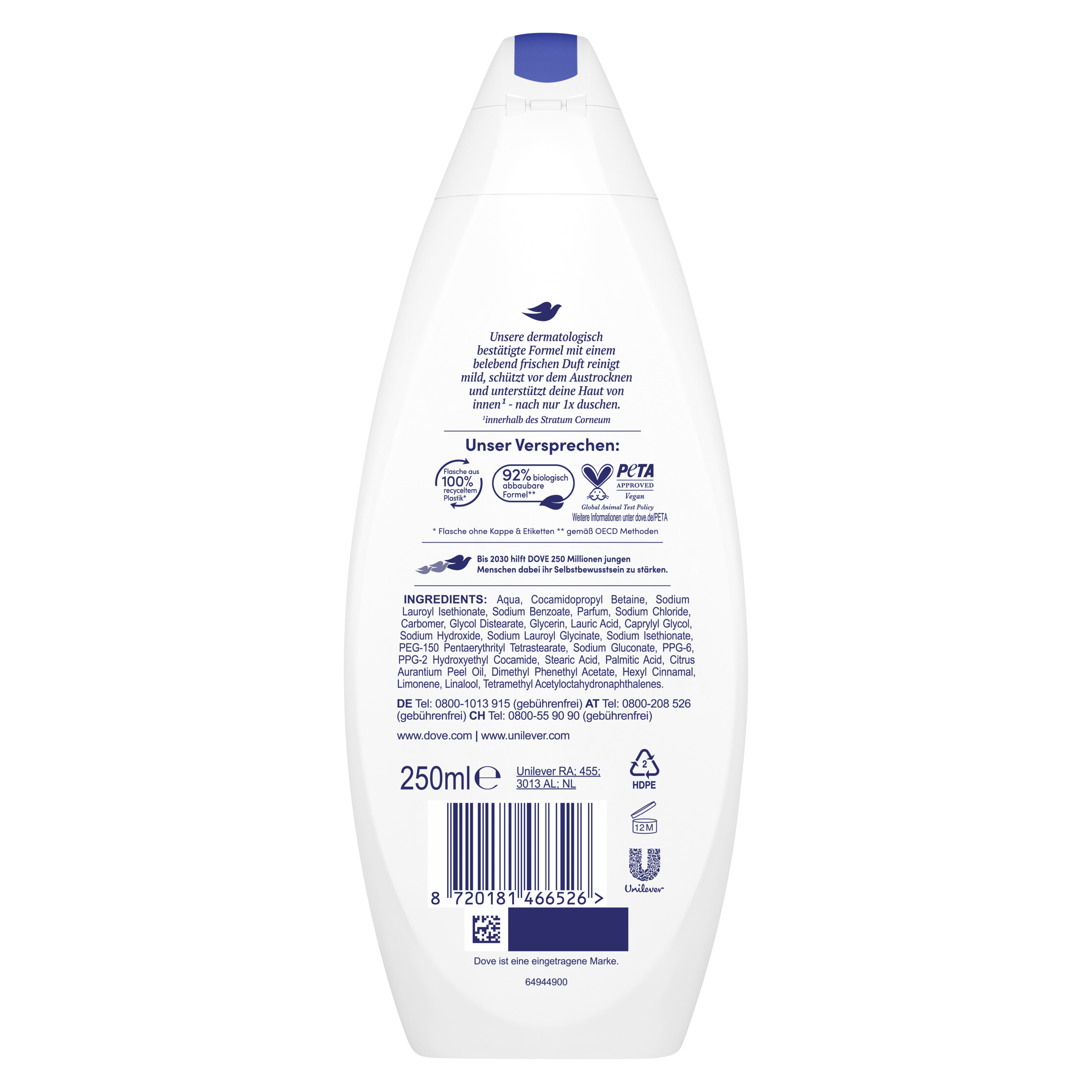 Pflegedusche Cremig-Sanft 250 ml