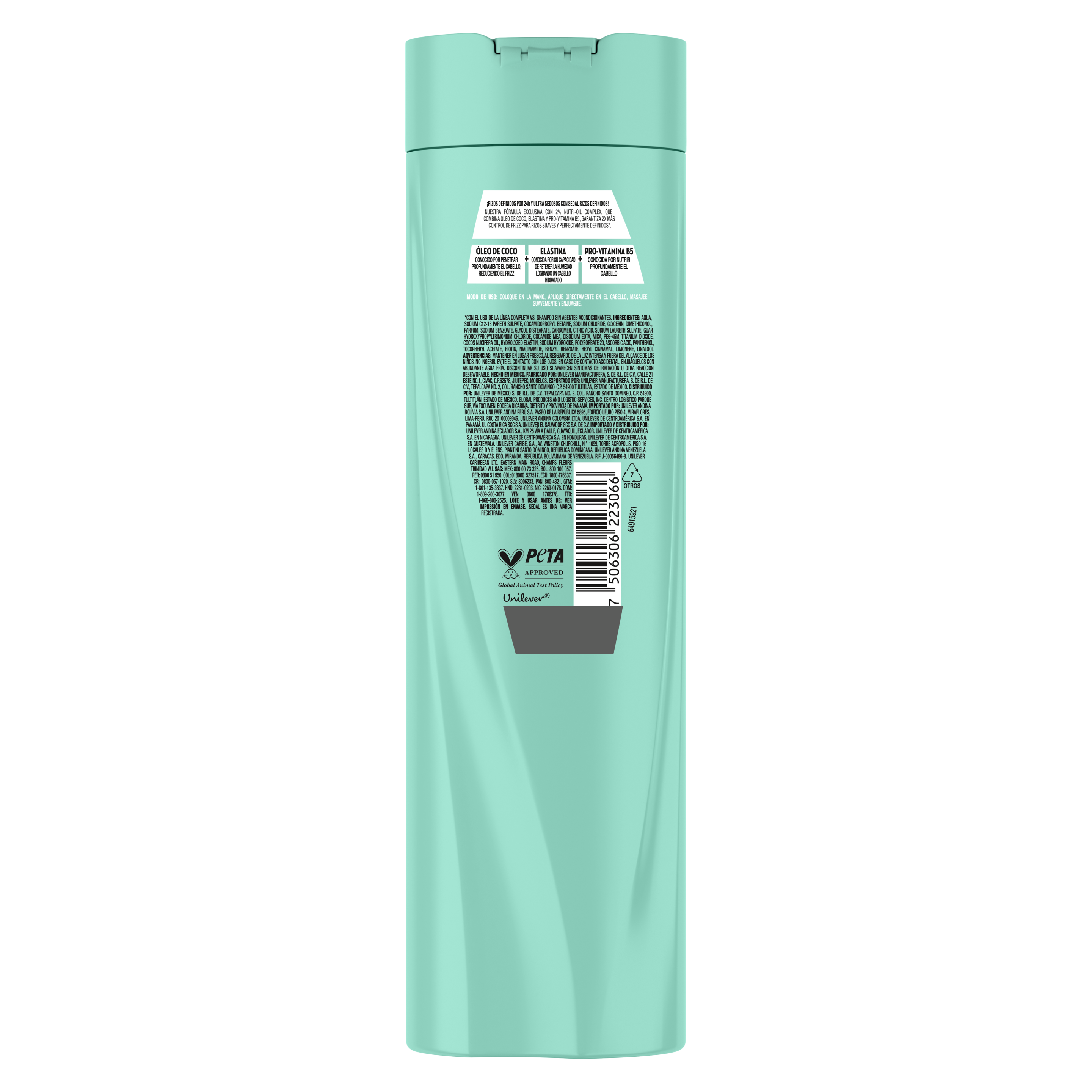 Shampoo Sedal Rizos Definidos 620ml