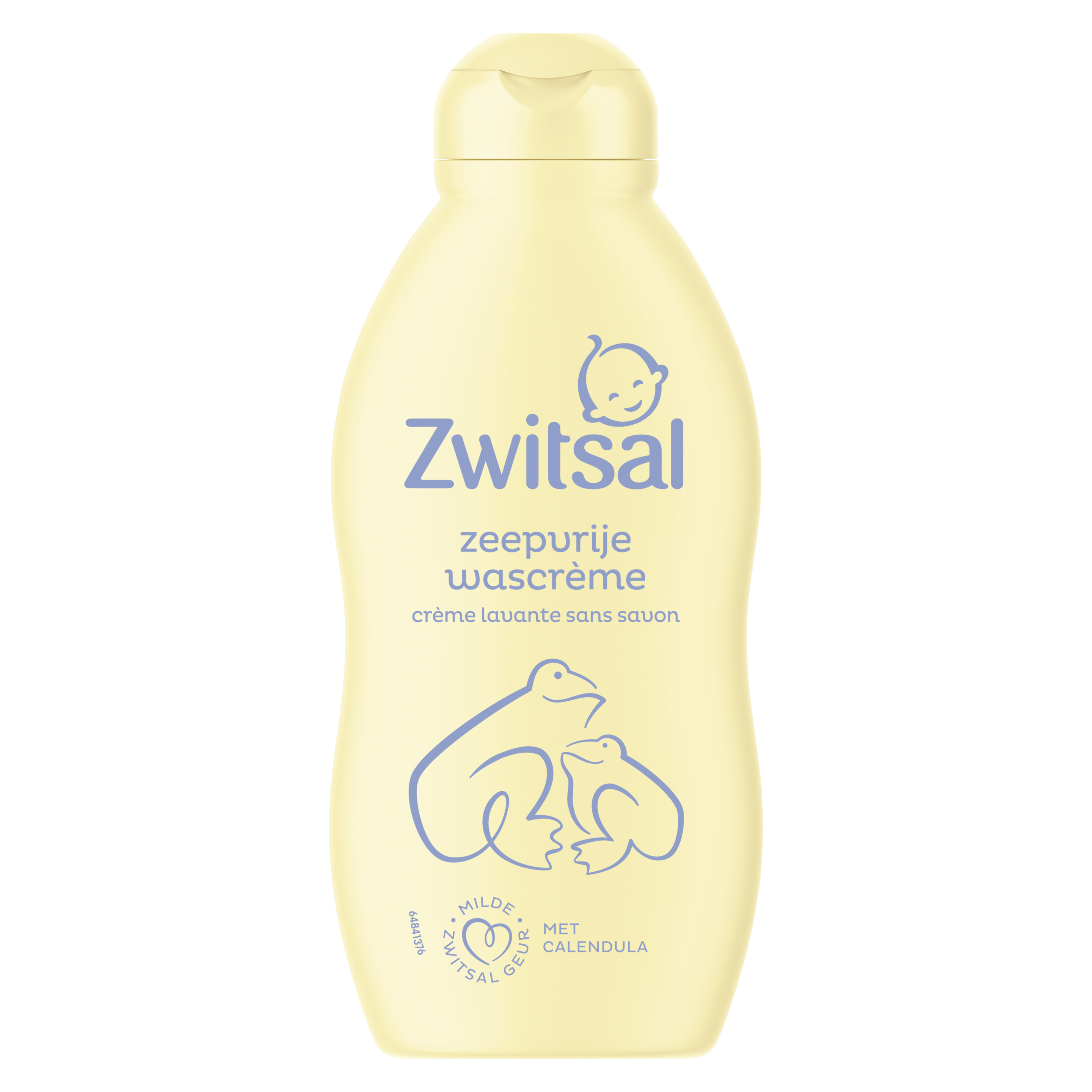 Zeepvrije Wascrème 200 ml