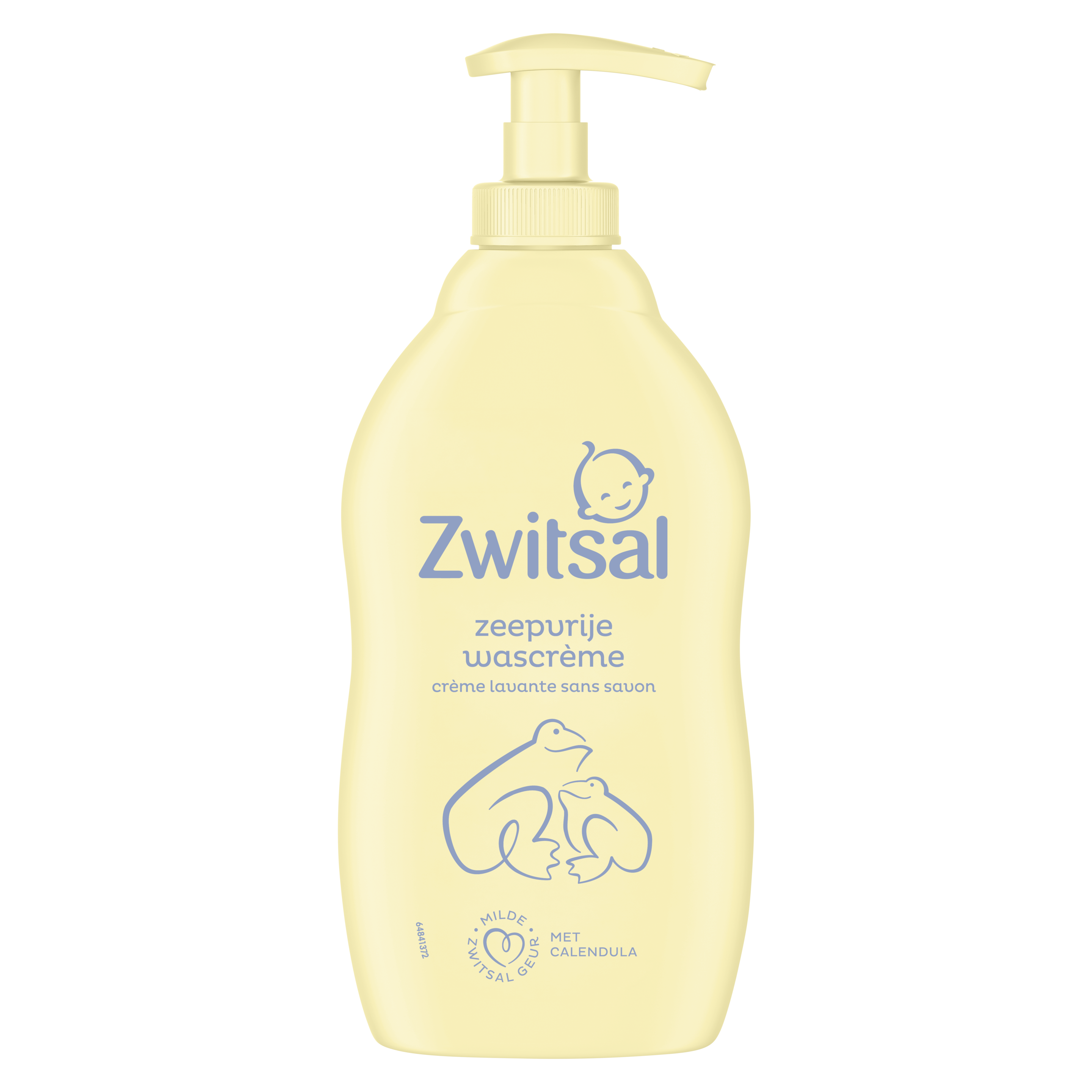 Zeepvrije Wascrème 400 ml