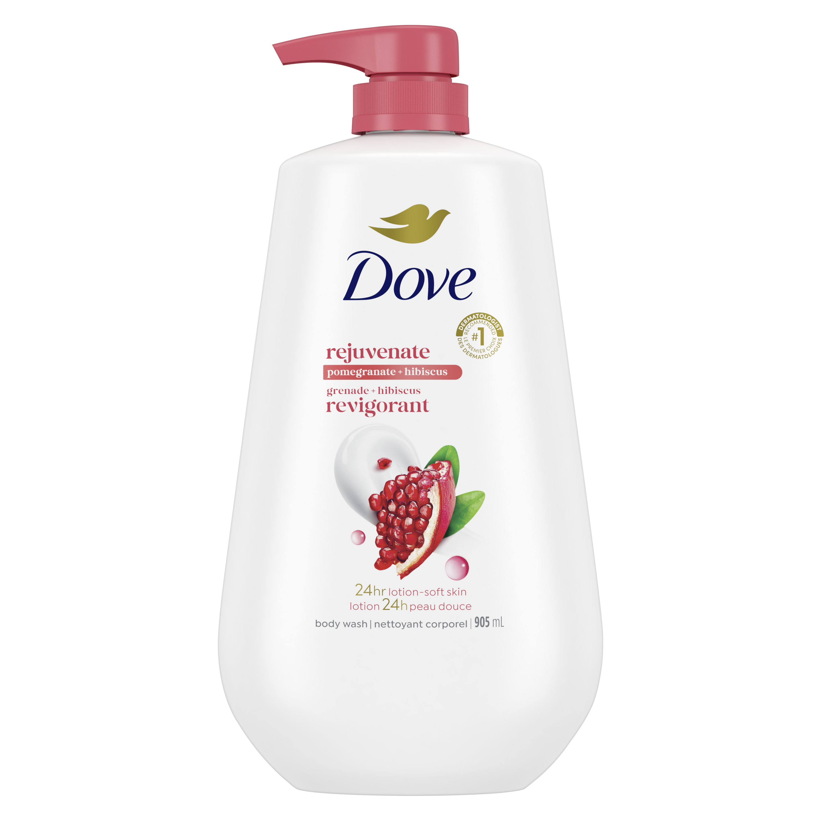 Rejuvenating Body Wash with Pomegranate and Hibiscus Tea Body Wash 905ml packshot