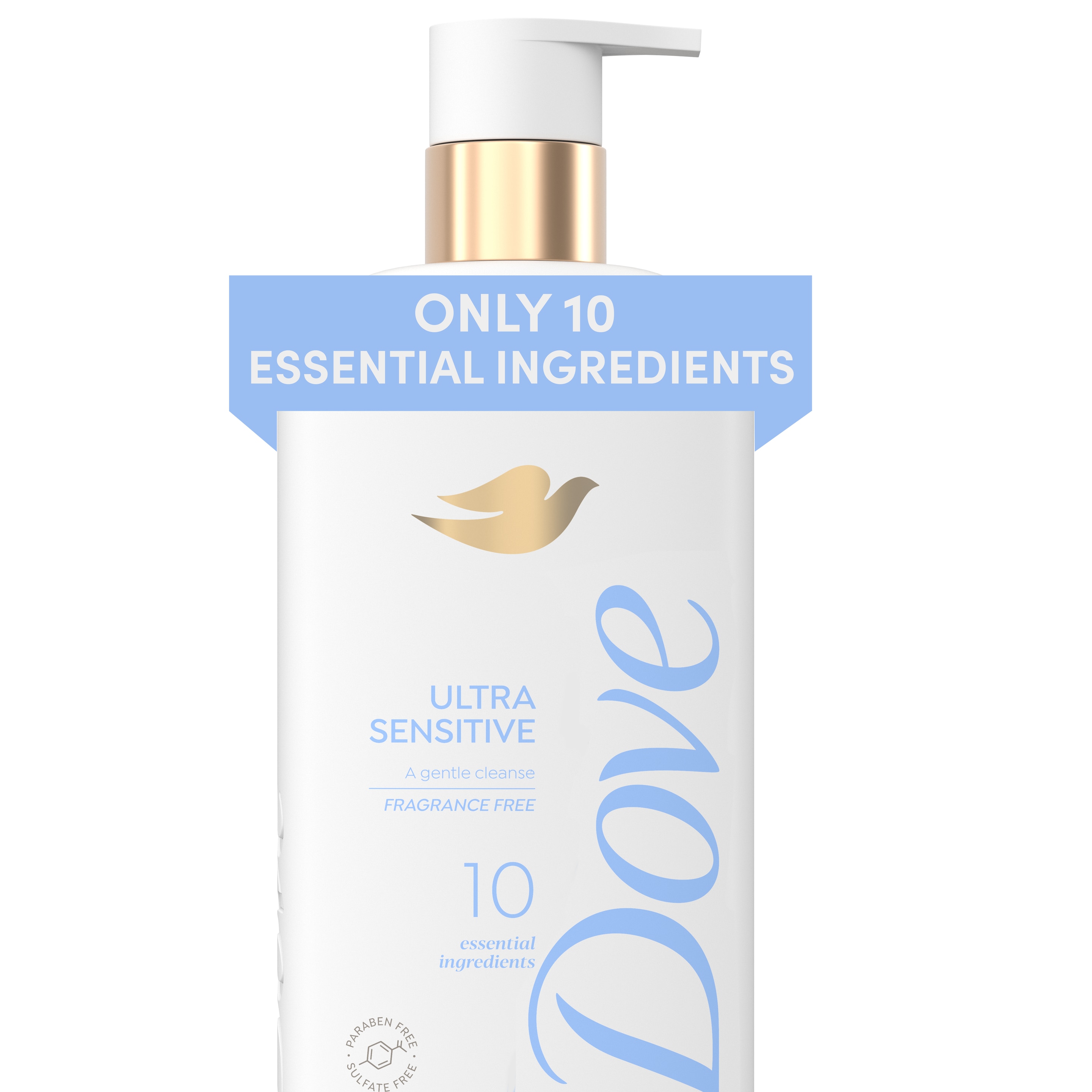 Ultra Sensitive Serum Body Wash with only 10 ingredients