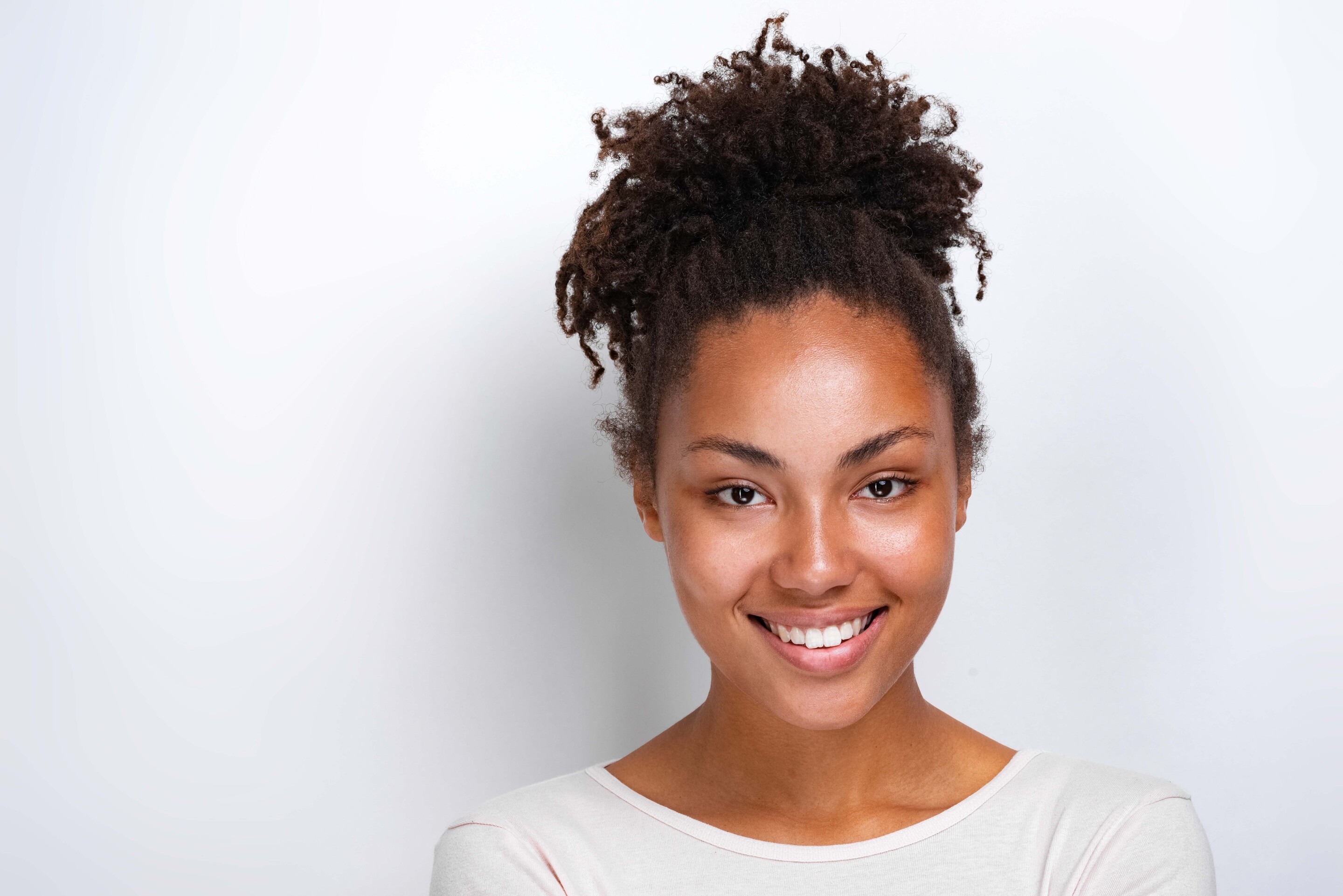Natural Hair Styles: Pineapple Bun