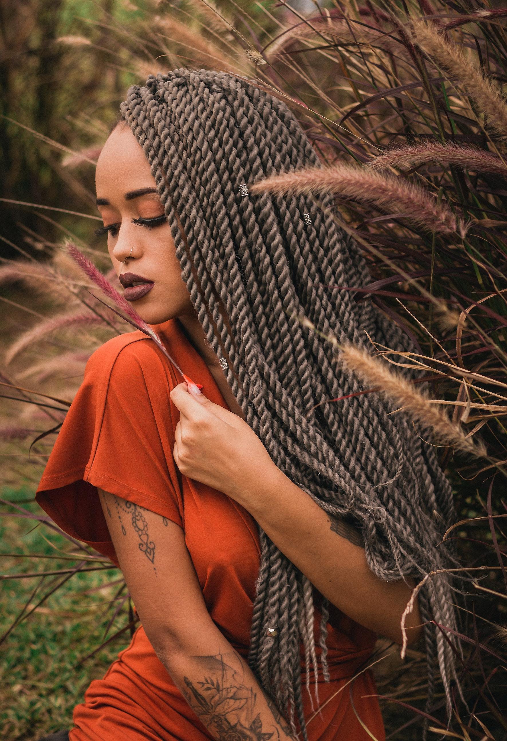 Long loose braids_empowering hairstyle