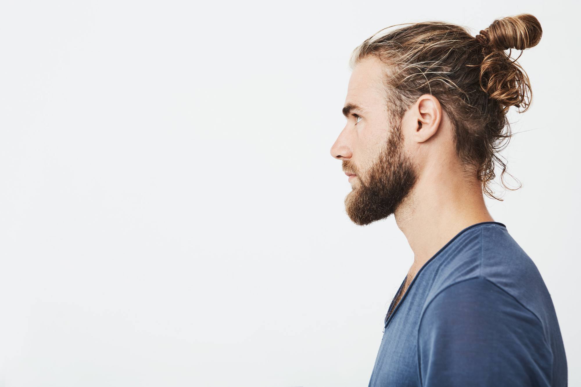 Looped half way hair