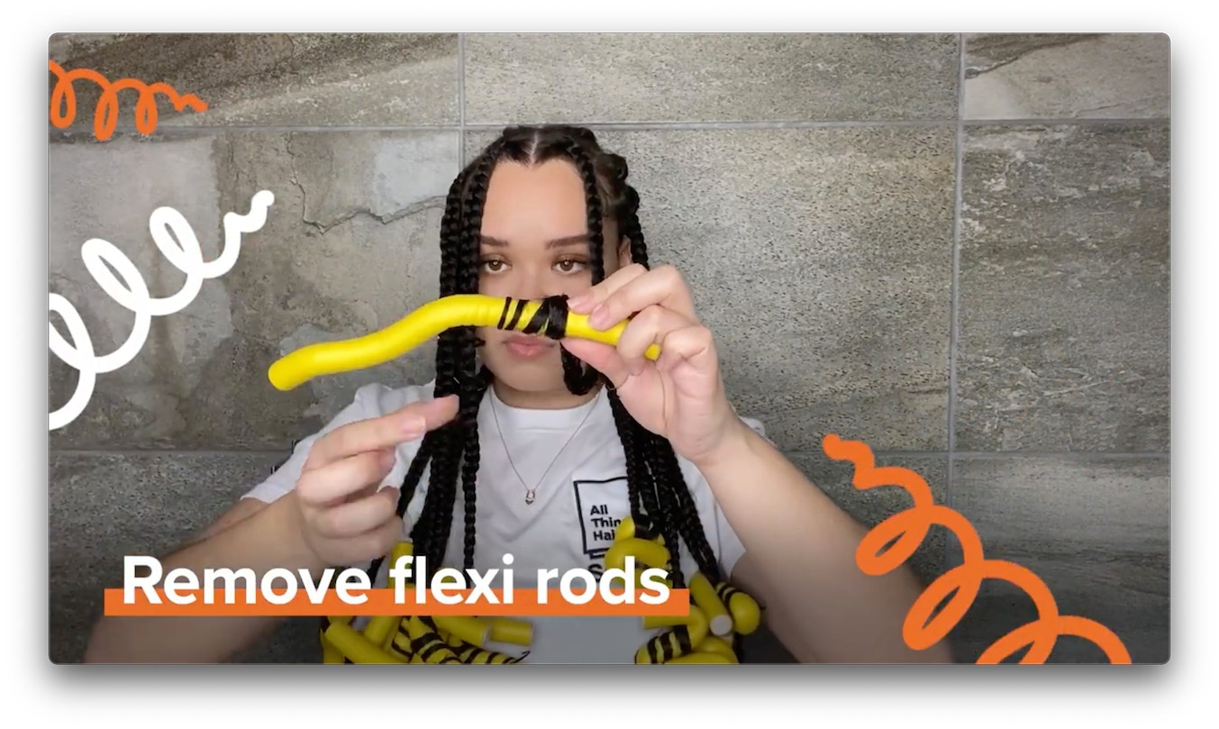 Remove flexi rods