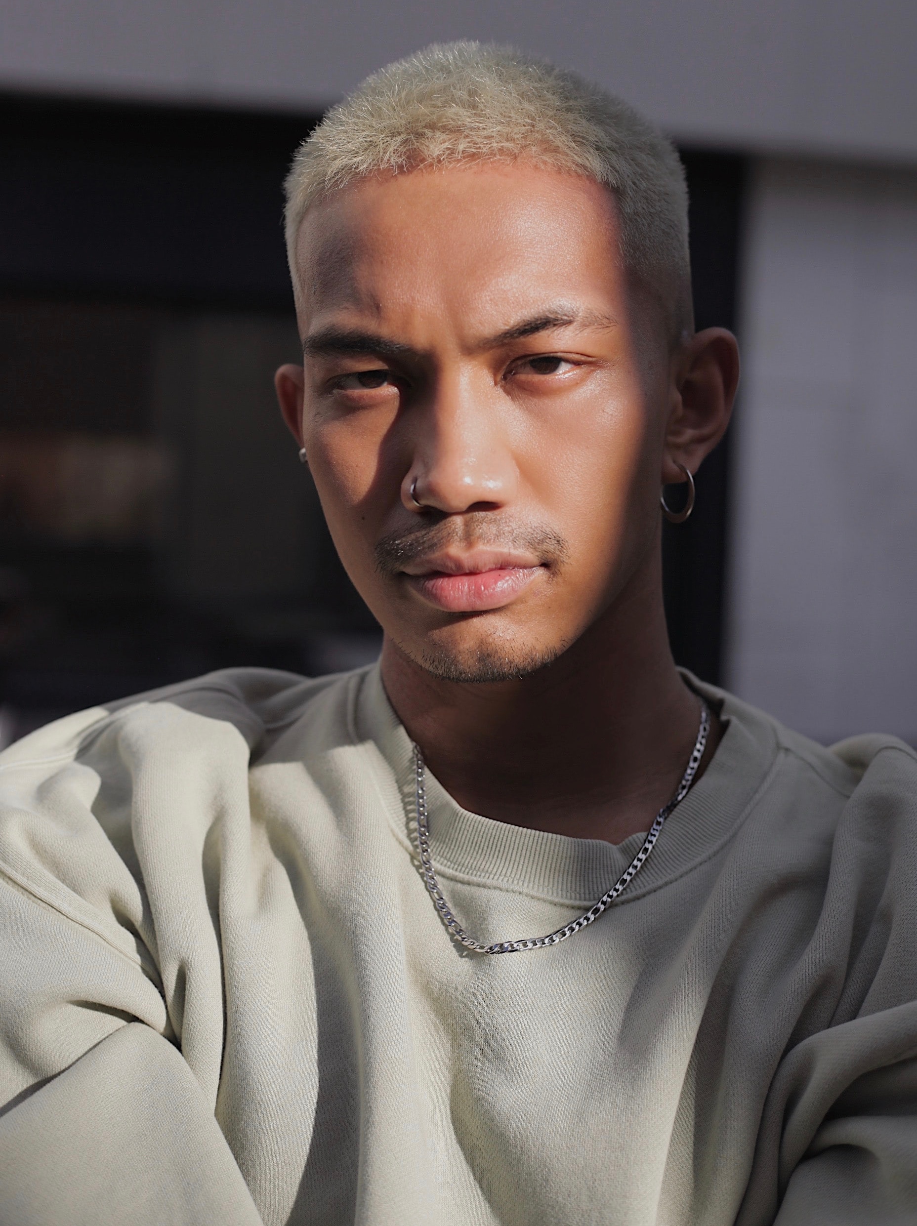 Platinum hair inspired by South African musicians