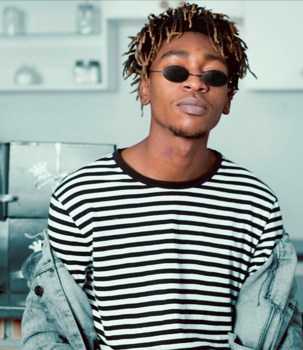 Man with ombre twists hairstyle