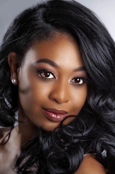 curl your hair: woman with beautiful, long curly hair