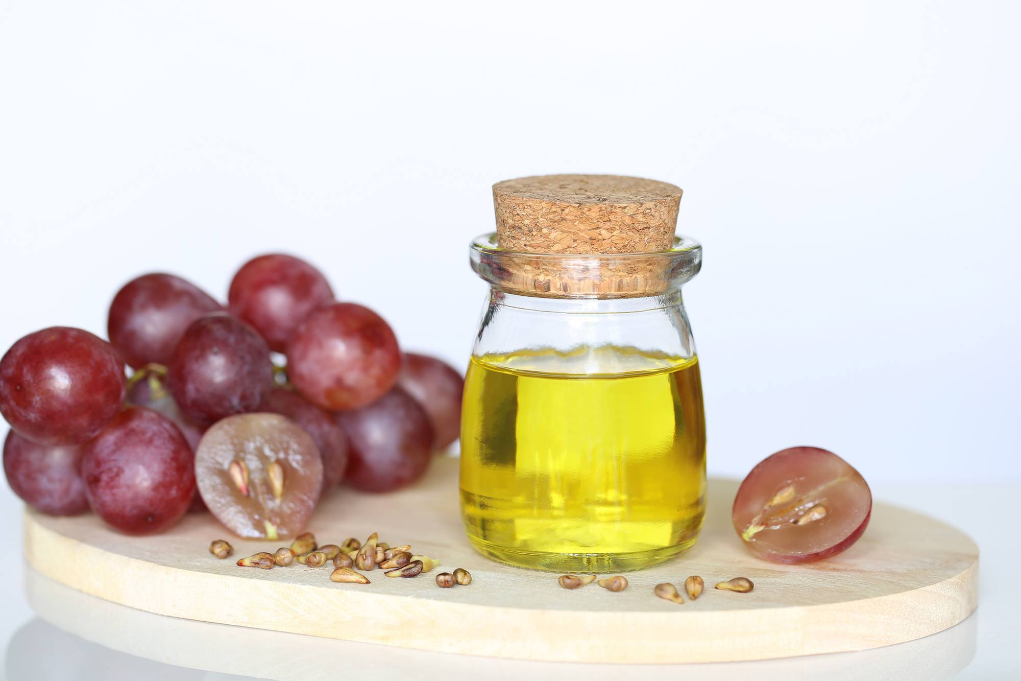 grapes and grapeseed oil