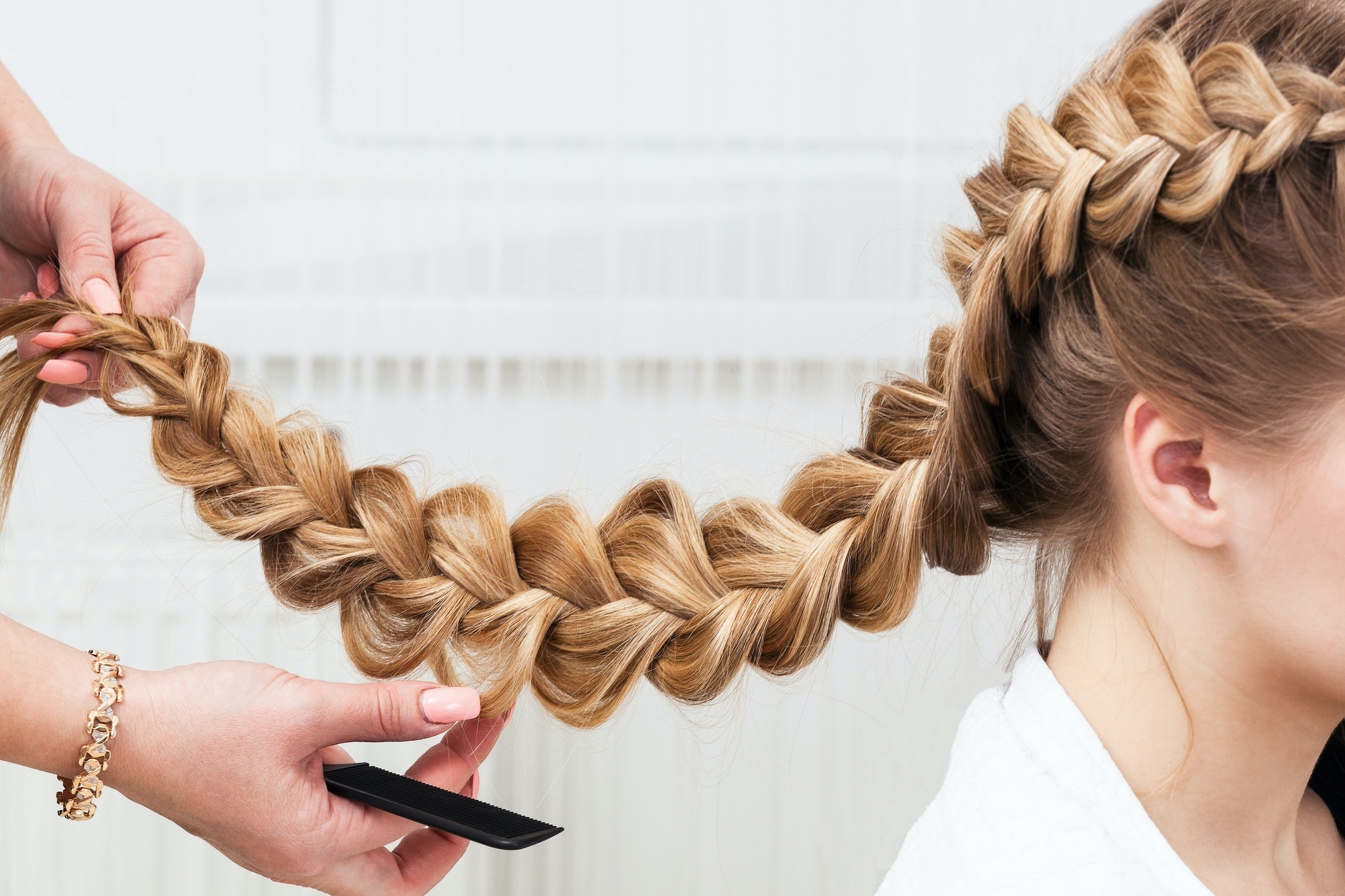 Quick hairstyles: Dutch french braided hairstyle
