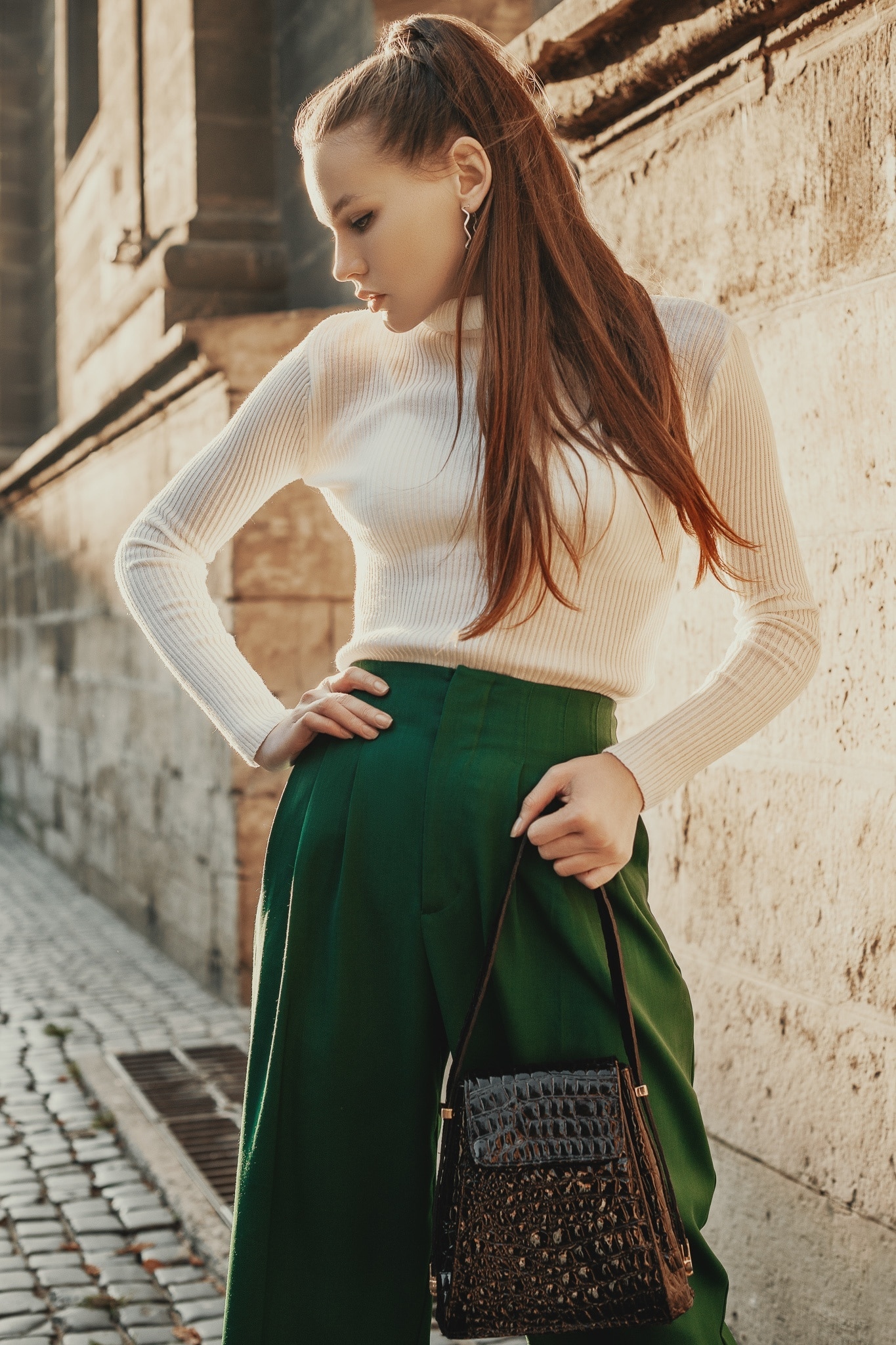woman with long sleek hair high ponytail club hairstyles