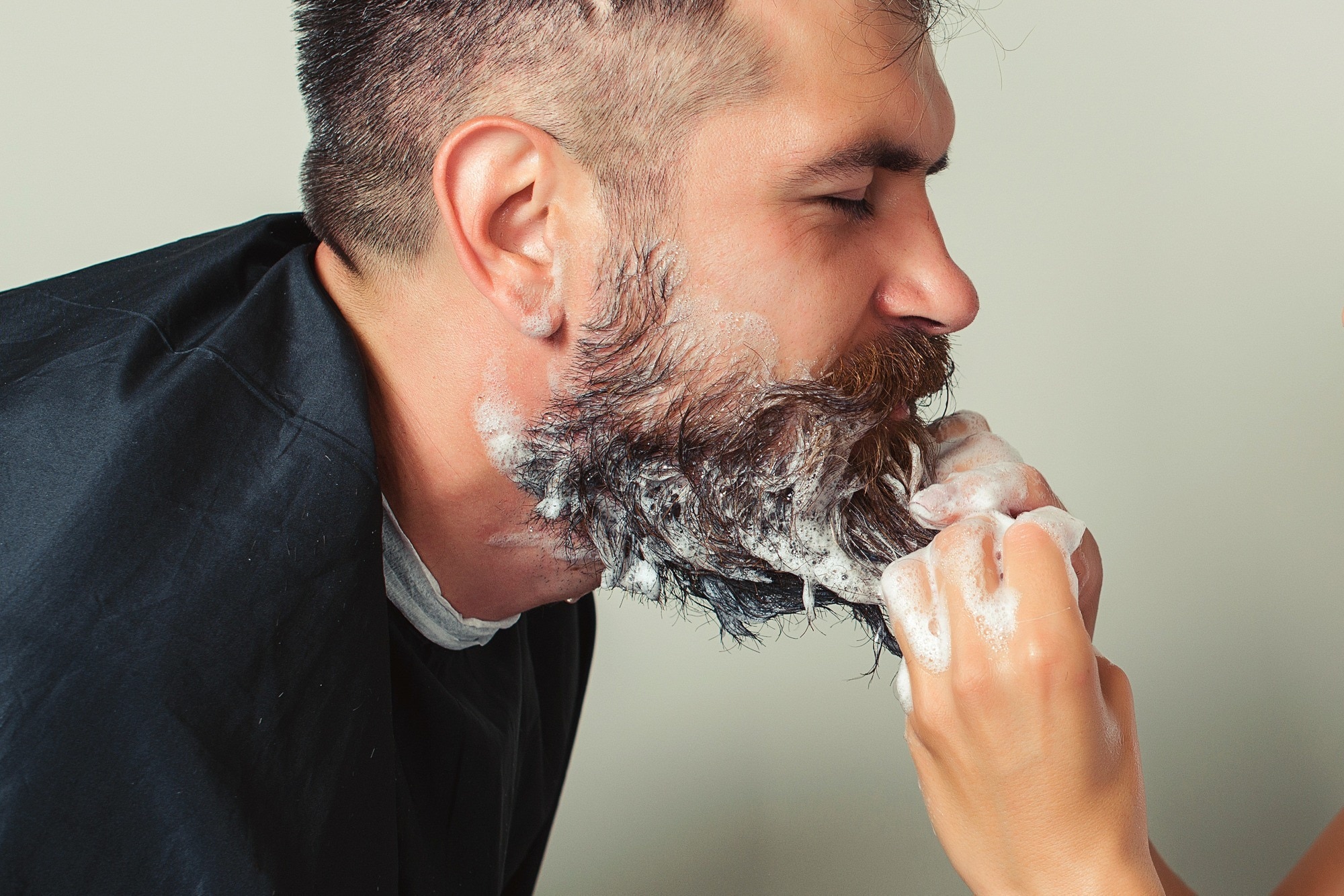 Washing your beard