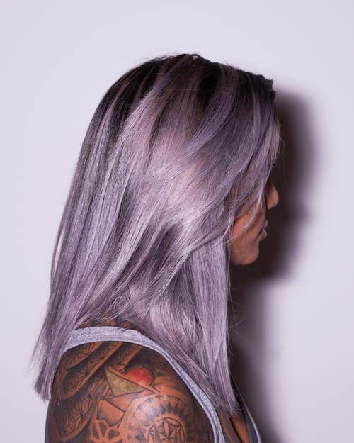 Smooth and slick hair